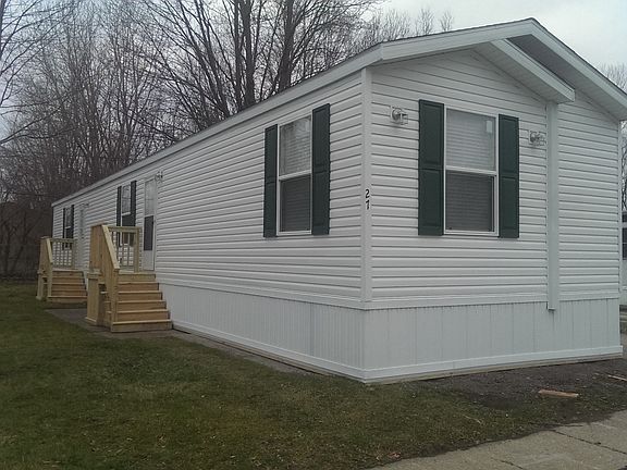Finished front