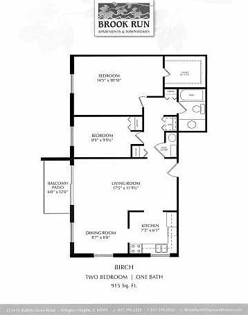 Birch Floorplan