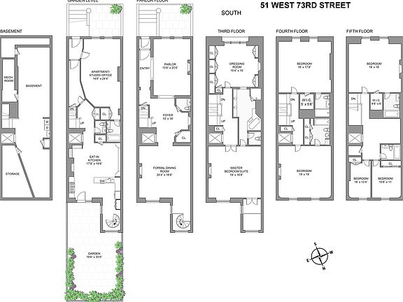 2nd image of 51 W 73rd St #1