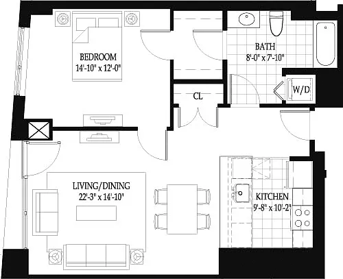 Floor plan Vesta 4