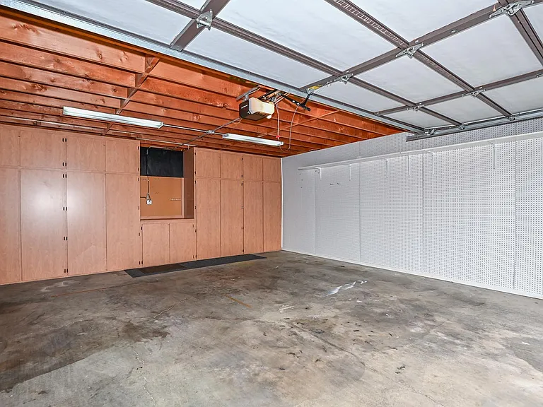 TONS OF GARAGE STORAGE