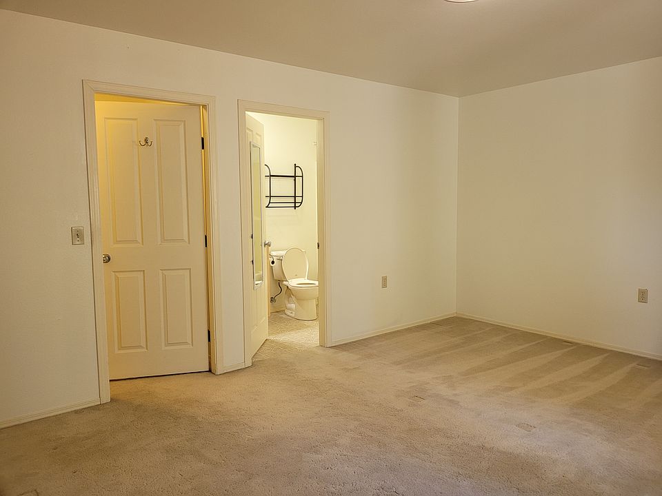 Master bedroom with bathroom and closet