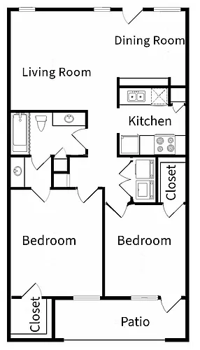 Floor plan The 804