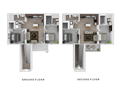 Floor plan 2X2