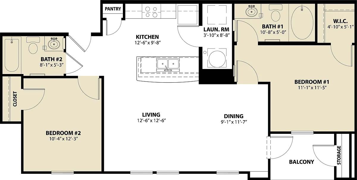Floor plan B-2