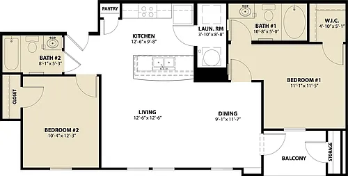 Floor plan B-2