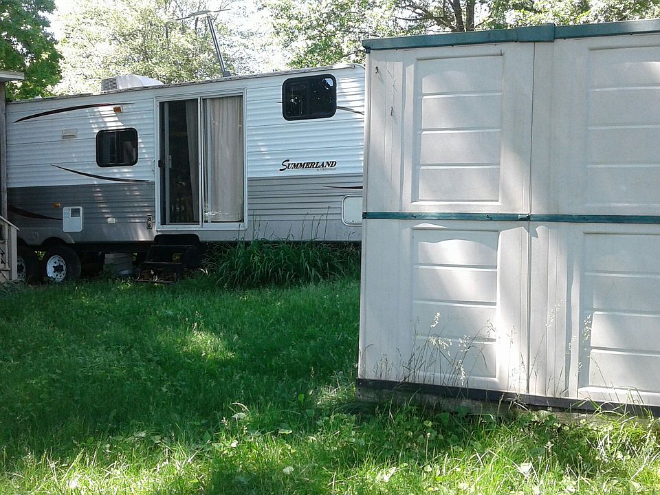 side and also shed