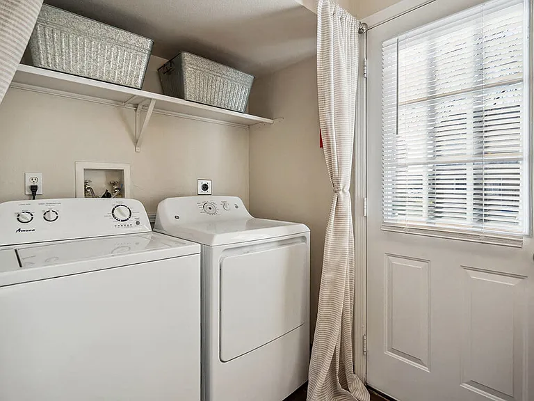 Washer & Dryer in Home