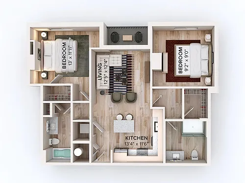 Floor plan B01