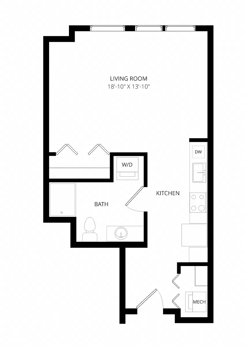 Floor plan Vim Vigor Glee