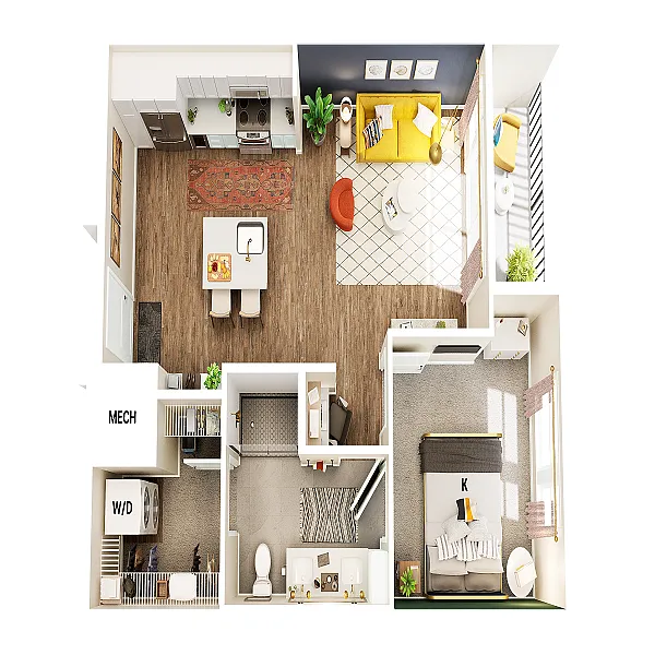 Floor plan A4