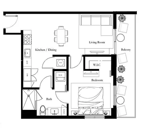 Floor plan SA7