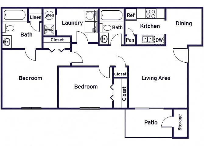 Floor plan B1