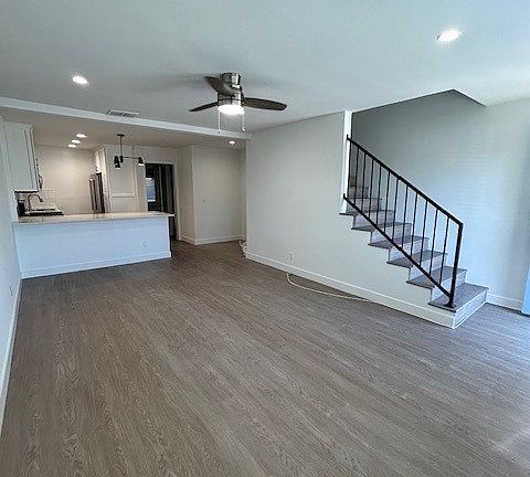 living area view from other side of room