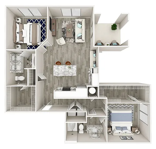Floor plan B3