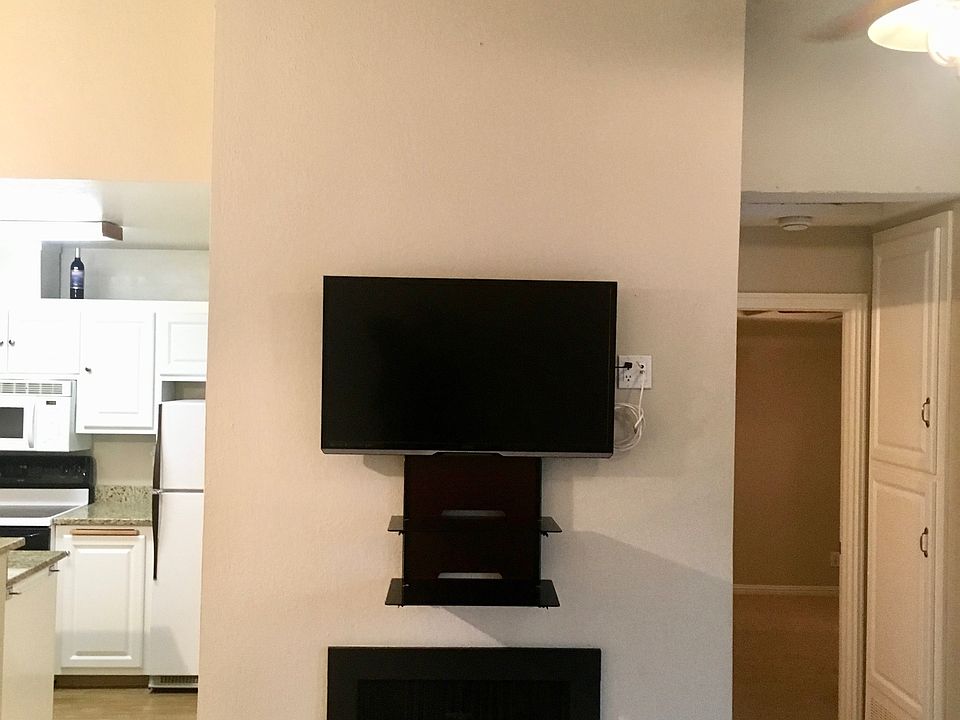 Mounted TV