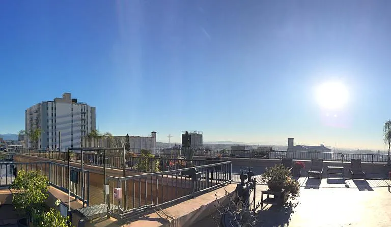 360 View of Los Angeles from the Roof