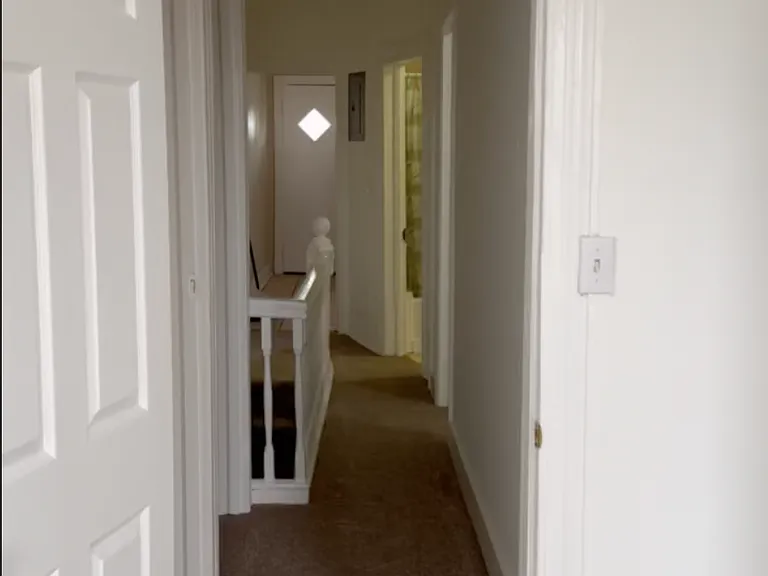 Hallway from 1st bedroom.