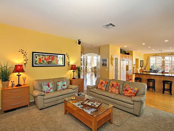 Family Room and Kitchen