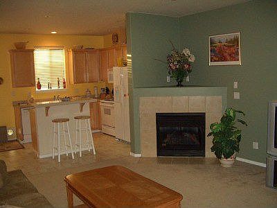 Fireplace Kitchen