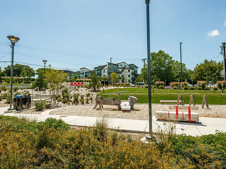 Playground and Skate Park right next door