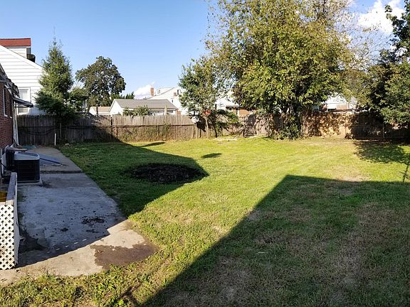 Large backyard