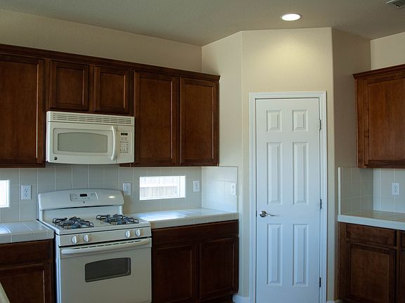 Kitchen with walk-in pantry