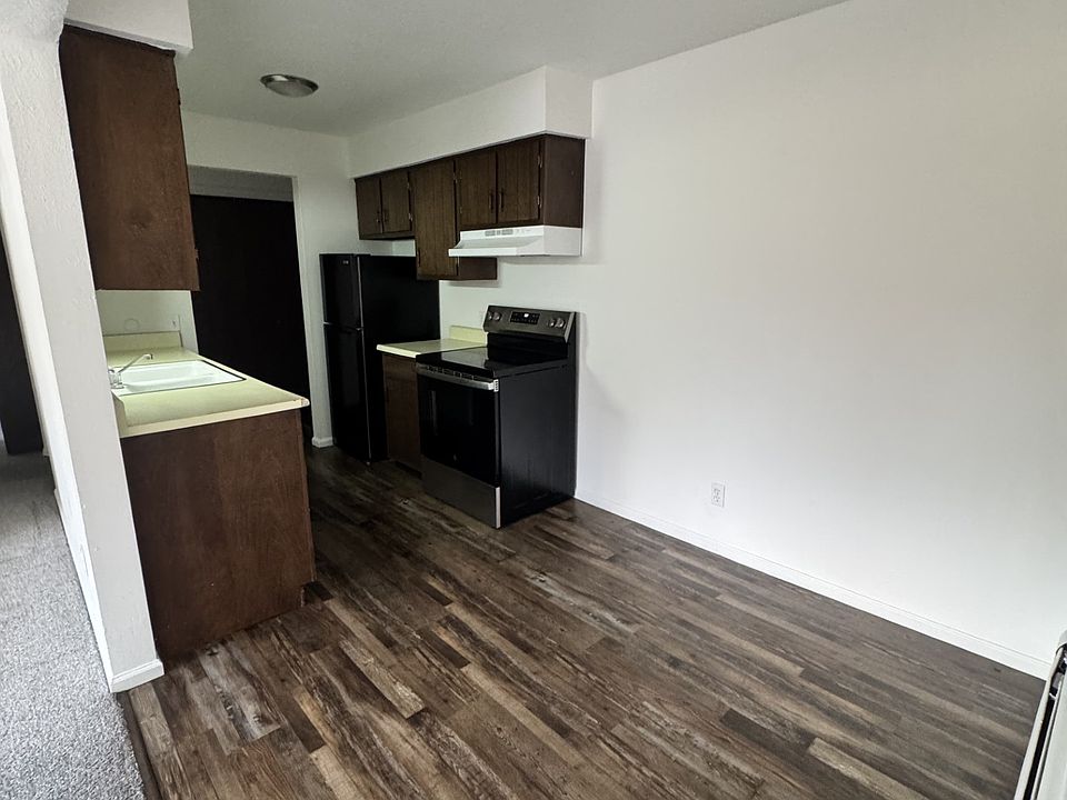 unfurnished dining space