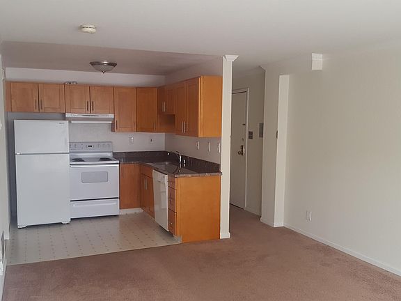 Open plan living/kitchen.