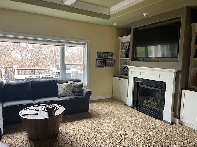 Upstairs family room