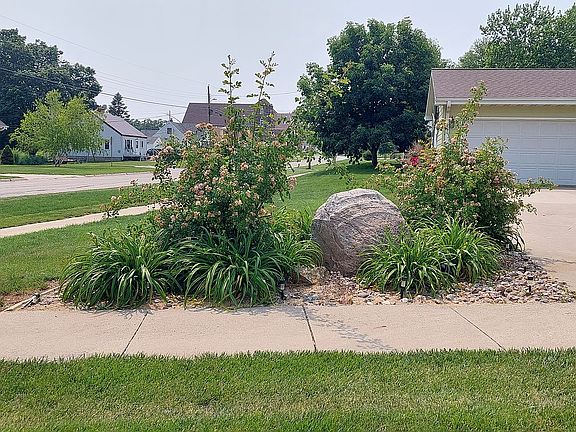 corner of front yard