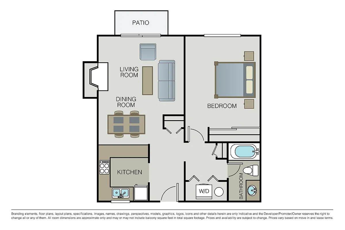 Floor plan The Schooner