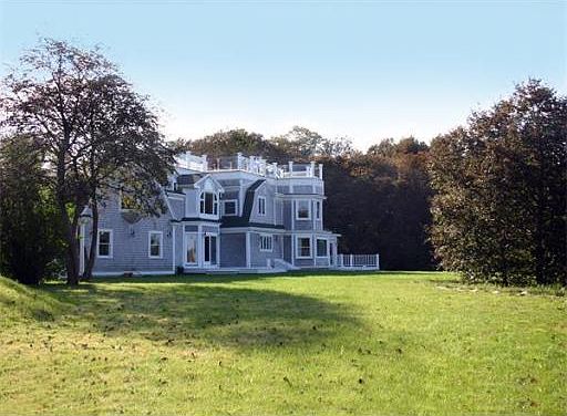 Rear of house