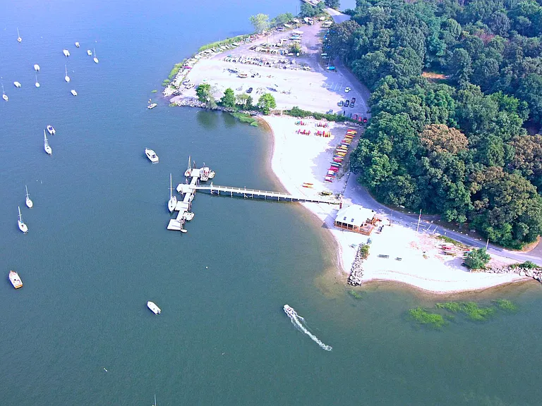 Aerial Views of Old Greenwich Yacht Club