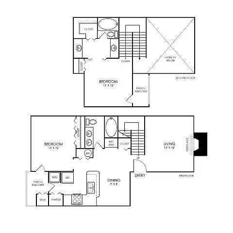 Floor plan B3