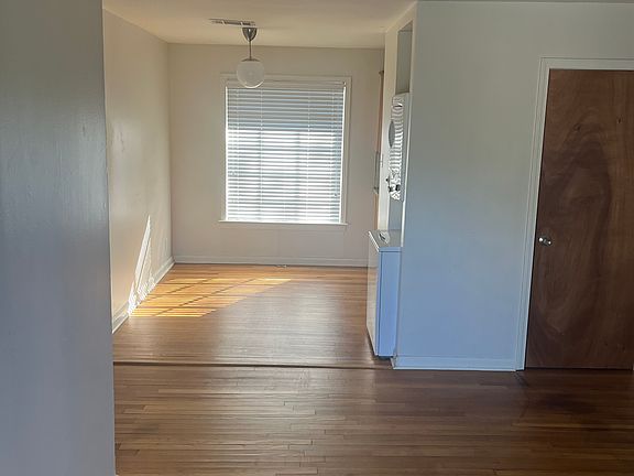 View front door of living room