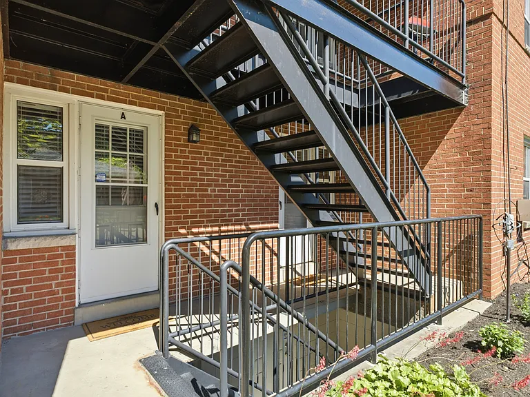 Back entrance.
