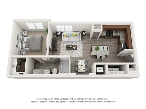 Floor plan Locust
