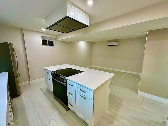 Kitchen and living room