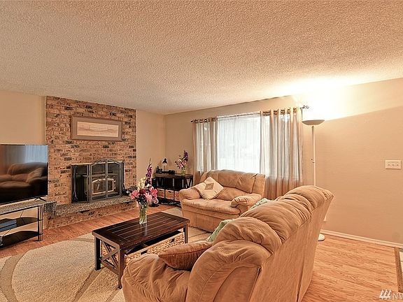 Nice fireplace insert heats the house!