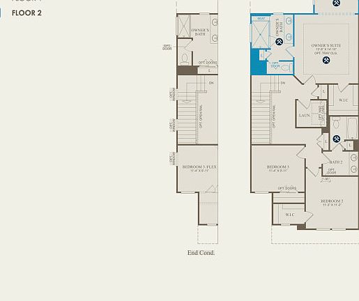 Ashton Floor Plan, Quick Move-In Home, Floor 2