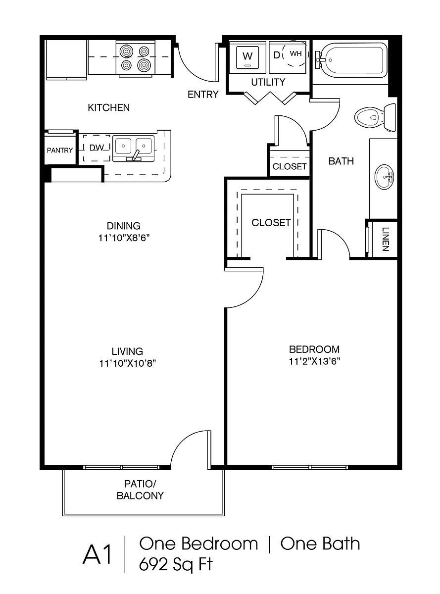 Floor plan A1