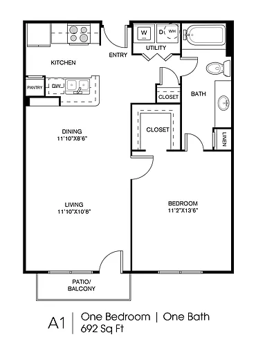 Floor plan A1