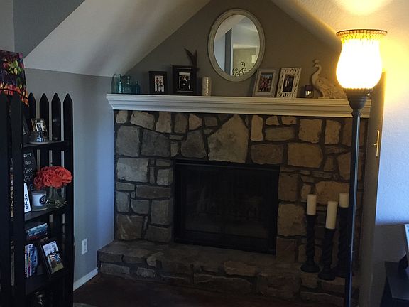 Wood Burning Fireplace