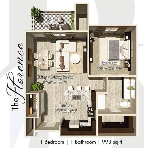 Floor plan Florence
