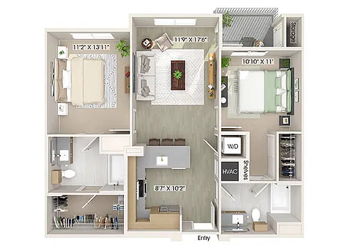 Floor plan B1