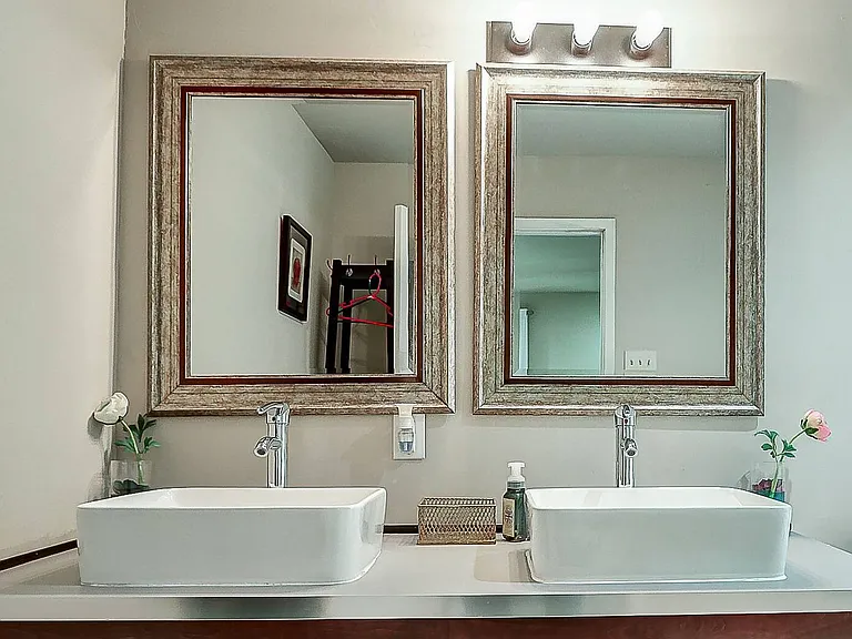 Ensuite Bathroom with Double Sinks
