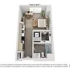 Floor plan S2 BF | Studio | 1 Bath