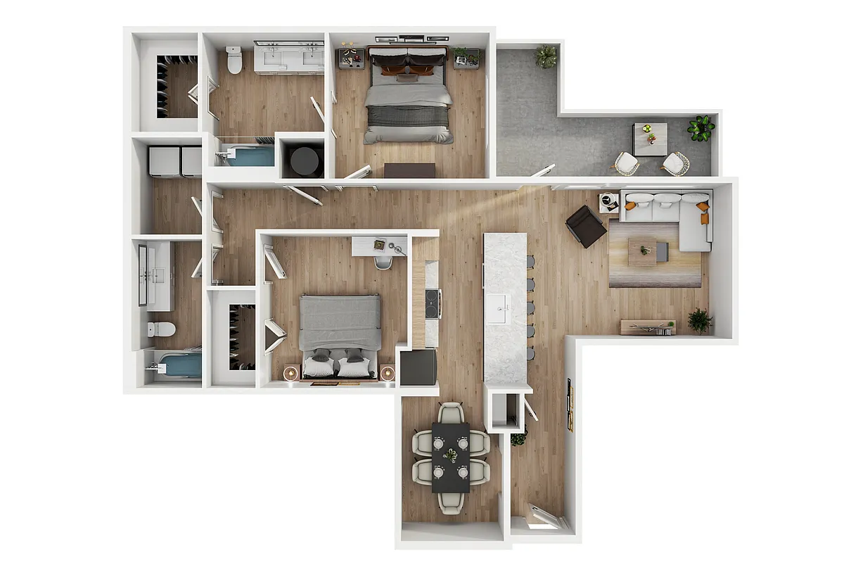 Floor plan B2