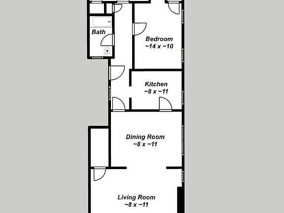 2nd image of 7260 Pershing Ave APT 2W